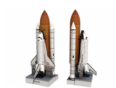 Modelo 3D del Transbordador Espacial - Maqueta de Papel Armable - Image 13