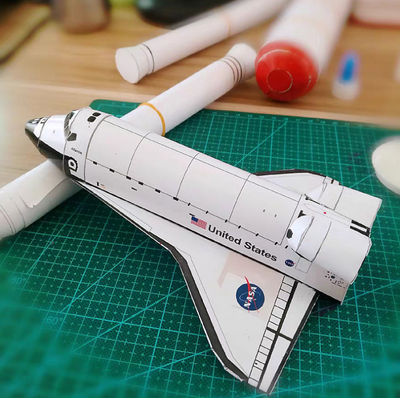 Modelo 3D del Transbordador Espacial - Maqueta de Papel Armable - Image 15
