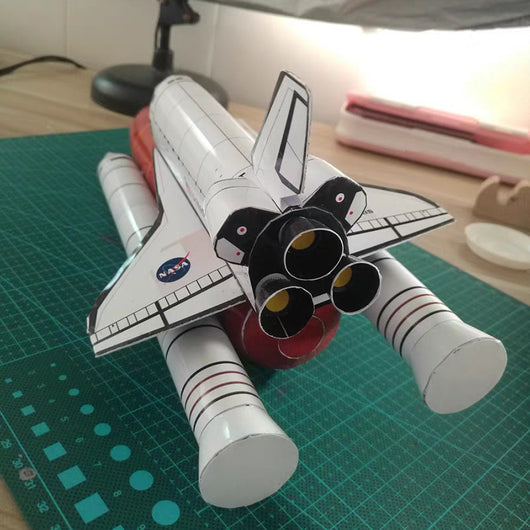 Modelo 3D del Transbordador Espacial - Maqueta de Papel Armable - Image 3
