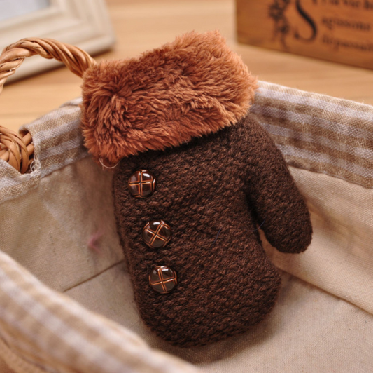 Guantes Infantiles de Invierno Acolchados con Forro de Terciopelo Grueso - Image 2