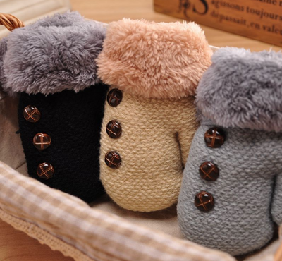 Guantes Infantiles de Invierno Acolchados con Forro de Terciopelo Grueso - Image 5