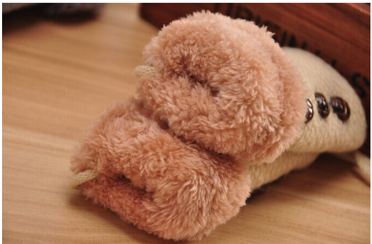 Guantes Infantiles de Invierno Acolchados con Forro de Terciopelo Grueso - Image 3