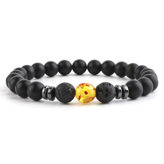 Pulsera de Chakras con Cuentas de Piedra 8mm para Yoga y Meditación - Image 2