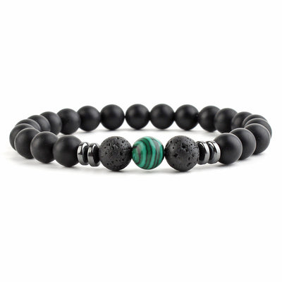 Pulsera de Chakras con Cuentas de Piedra 8mm para Yoga y Meditación - Image 5