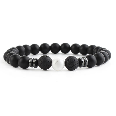 Pulsera de Chakras con Cuentas de Piedra 8mm para Yoga y Meditación - Image 3