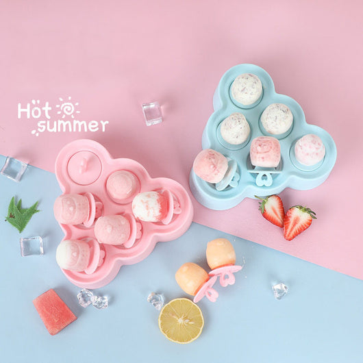 Molde de Paletas de Silicona con Diseños de Animales Adorables - Image 2