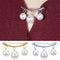 Broche Perla Horizontal Grande - Diseño Creativo