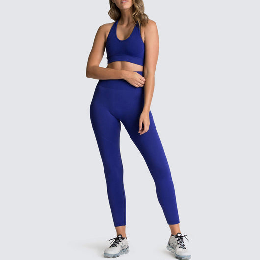 Conjunto Deportivo de Sostén y Top Fitness Europeo Americano - Image 20