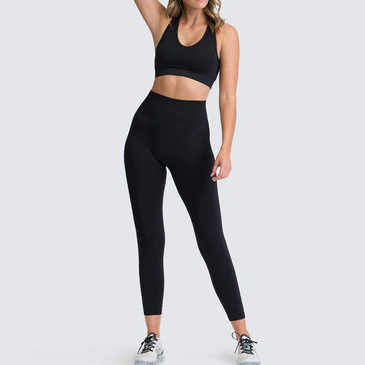 Conjunto Deportivo de Sostén y Top Fitness Europeo Americano - Image 4