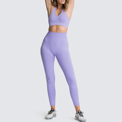 Conjunto Deportivo de Sostén y Top Fitness Europeo Americano - Image 8