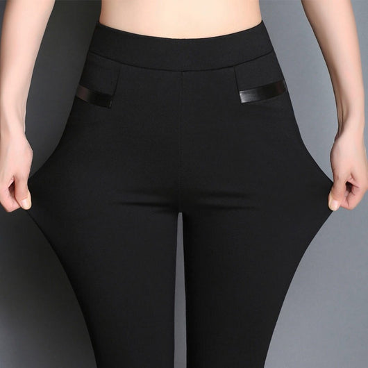 Leggings Elásticos Casuales Talla Grande para Mujer - Image 8