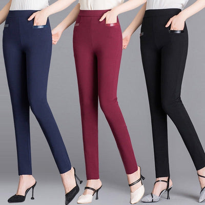 Leggings Elásticos Casuales Talla Grande para Mujer - Image 2