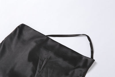 Top Halter de Encaje Irregular Sexy Ajustado Multiuso - Image 16