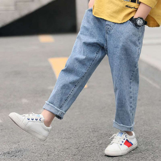 Pantalones de Mezclilla para Niños - Estilo Primavera Moderno - Image 7