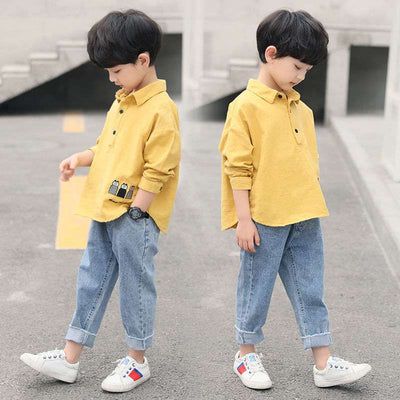 Pantalones de Mezclilla para Niños - Estilo Primavera Moderno - Image 10