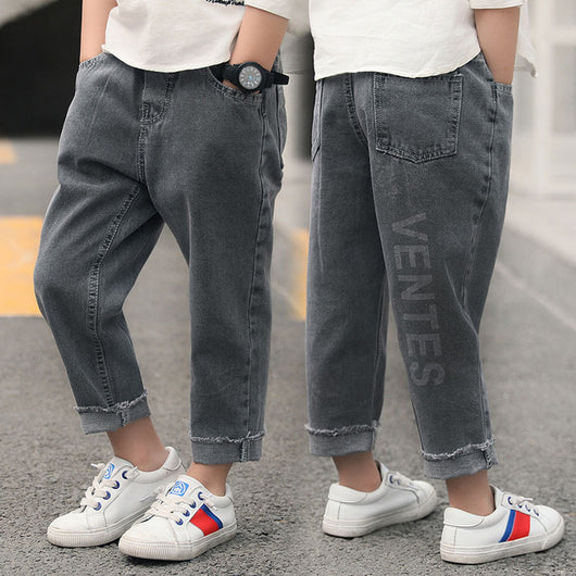 Pantalones de Mezclilla para Niños - Estilo Primavera Moderno - Image 12