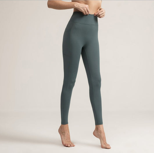 Leggings Deportivos Reductores de Cintura Alta sin Costuras para Yoga y Running - Image 9