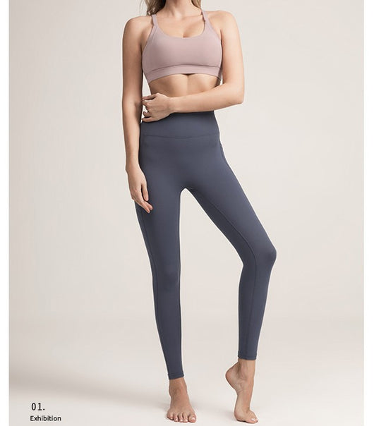 Leggings Deportivos Reductores de Cintura Alta sin Costuras para Yoga y Running