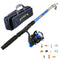 Kit Completo de Caña de Pescar Transoceánica con Accesorios Portátiles
