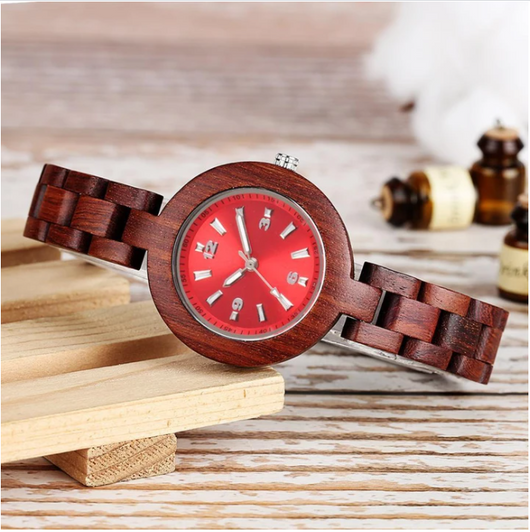 Reloj de Madera para Niña con Esfera Pequeña - Image 11