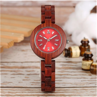 Reloj de Madera para Niña con Esfera Pequeña - Image 6