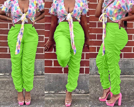 Pantalones Casuales de Cintura Media con Corte Moderno - Estilo Europeo Minimalista