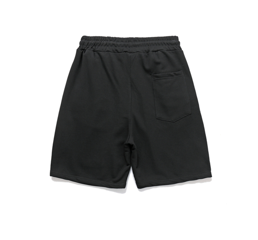 Shorts Casuales con Detalles de Oso y Costuras en Contraste - Image 8