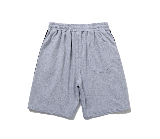 Shorts Casuales con Detalles de Oso y Costuras en Contraste - Image 5