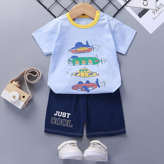 Conjunto de Verano para Bebés y Niños: Playera y Shorts (1-6 años) - Image 2