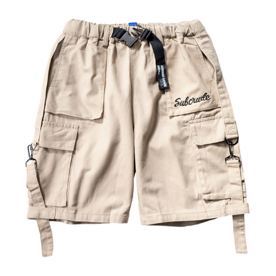 Pantalones Cortos Funcionales Holgados Estilo Japonés para Hombre - Image 2