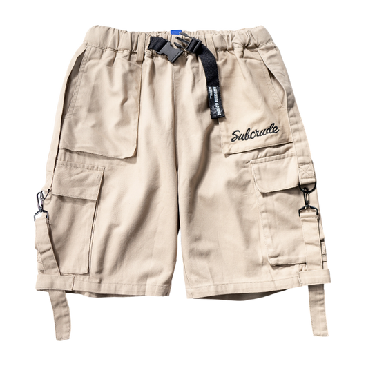 Pantalones Cortos Funcionales Holgados Estilo Japonés para Hombre - Image 2