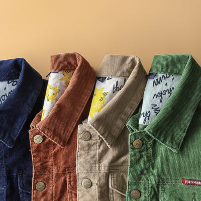 Chaqueta de Pana Juvenil Estilo Tooling - Diseño Moderno para Primavera y Otoño - Image 11