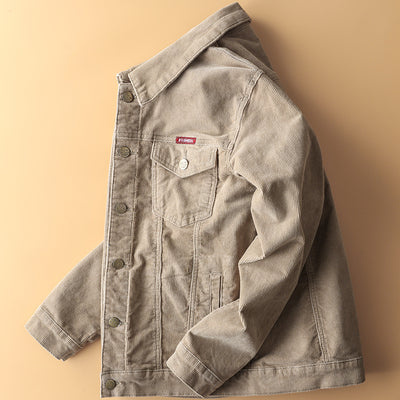 Chaqueta de Pana Juvenil Estilo Tooling - Diseño Moderno para Primavera y Otoño - Image 12