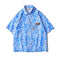 Playera Holgada Estampado All Over Love para Parejas - Moda Verano Unisex