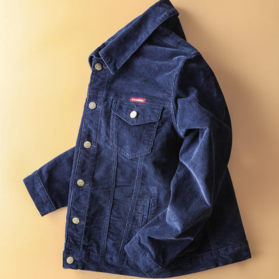 Chaqueta de Pana Juvenil Estilo Tooling - Diseño Moderno para Primavera y Otoño - Image 4