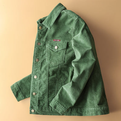 Chaqueta de Pana Juvenil Estilo Tooling - Diseño Moderno para Primavera y Otoño - Image 5