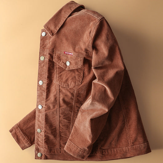 Chaqueta de Pana Juvenil Estilo Tooling - Diseño Moderno para Primavera y Otoño - Image 7