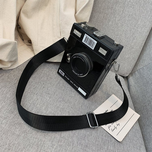 Bolsa Bandolera Cuadrada para Cámara - Diseño Minimalista y Elegante - Image 5