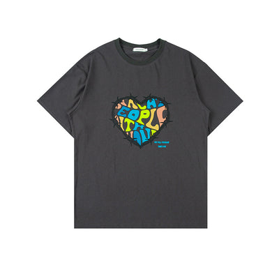 Camiseta Suelta Morada de Manga Media para Mujer - Largo Midi Verano - Image 2