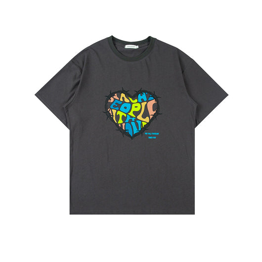 Camiseta Suelta Morada de Manga Media para Mujer - Largo Midi Verano - Image 2