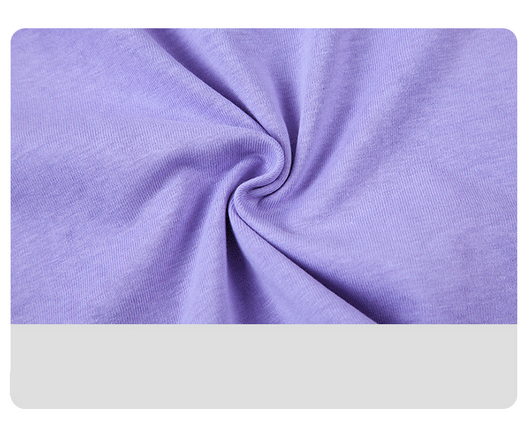 Camiseta Suelta Morada de Manga Media para Mujer - Largo Midi Verano - Image 5