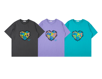 Camiseta Suelta Morada de Manga Media para Mujer - Largo Midi Verano - Image 4