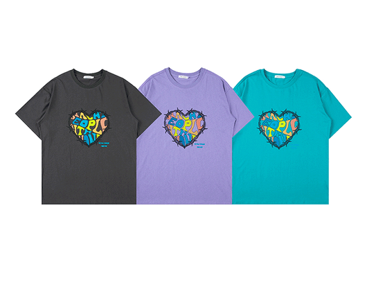 Camiseta Suelta Morada de Manga Media para Mujer - Largo Midi Verano - Image 4