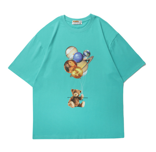 Playera Unisex Estampado Oso Estrella - Cómoda y Versátil para Parejas - Image 7