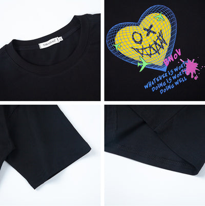 Playera Estampada de Amor Divertida - Casual Unisex de Manga Corta - Image 11