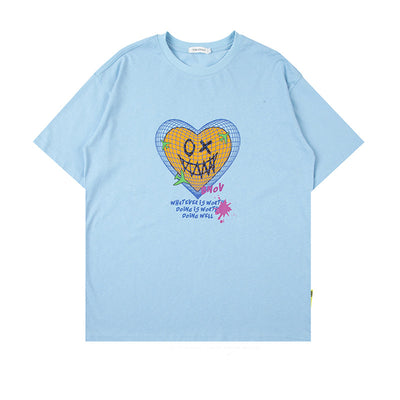 Playera Estampada de Amor Divertida - Casual Unisex de Manga Corta - Image 8