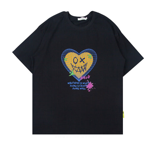 Playera Estampada de Amor Divertida - Casual Unisex de Manga Corta - Image 10