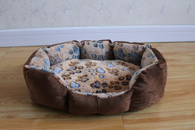 Cama de Lana de Oveja para Mascotas - Caseta Confortable