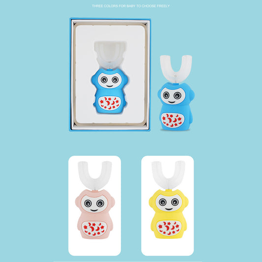 Cepillo de Dientes Eléctrico Infantil Automático con Limpieza en U - Image 2