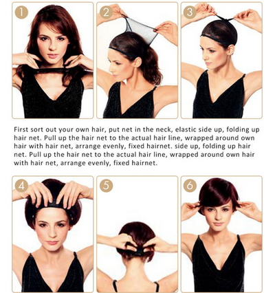 Peluca de Cabello Rizado Corto Negro - Fibra Sintética Premium - Image 12